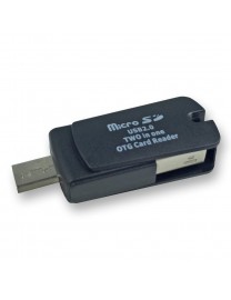 Lecteur micro SD vers USB ET Micro USB (OTG)