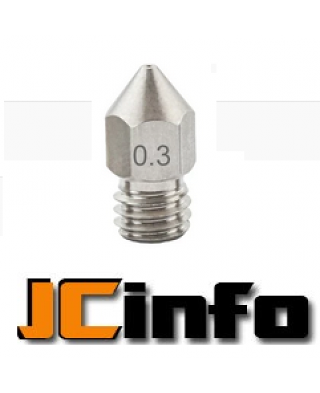 Tête 0.3mm 1.75mm en stainless