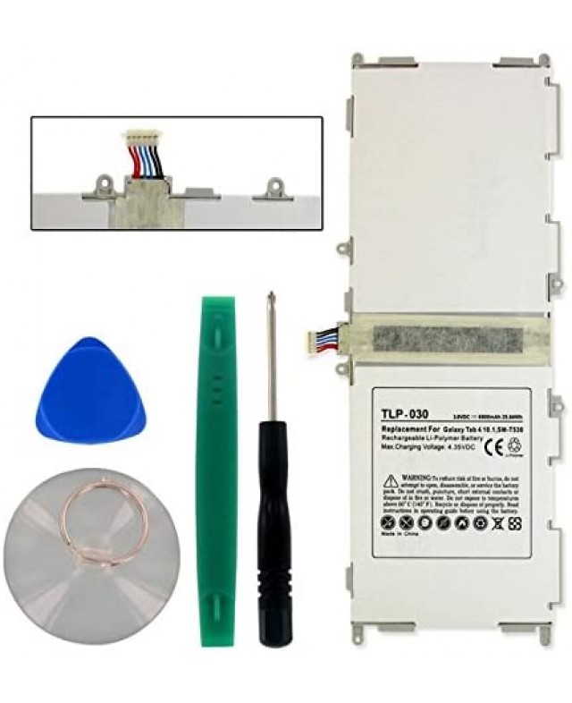 Batterie Samsung Galaxy Tab 4 10,1 SM-T530 SM-530NU SM-T531 SM-T535 SM-T537 6800 mAh 3,8 V EB-BT530FBU EB-BT530FBC EB-BT530FBE 