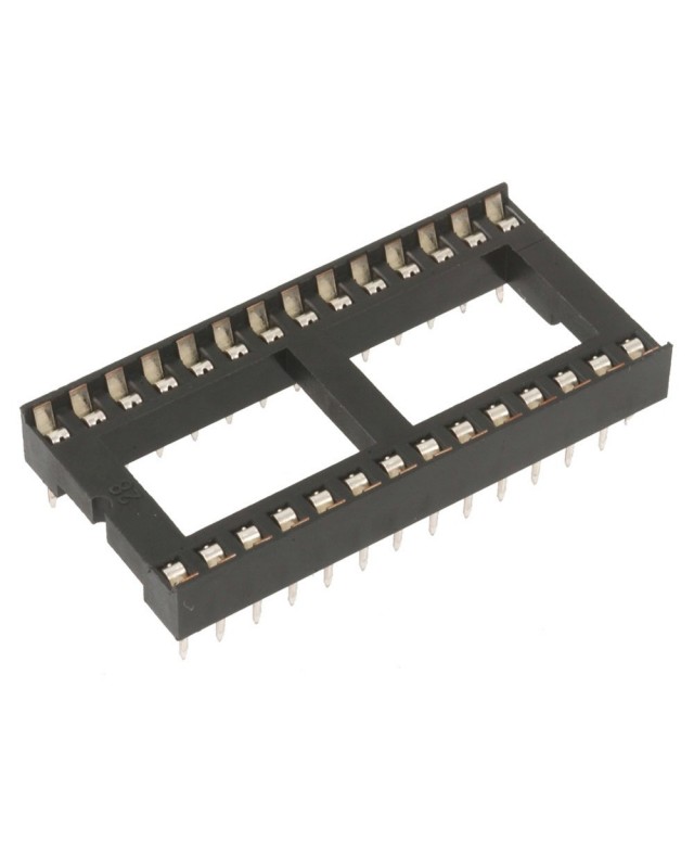 Socket 24 pins 2.54mm pour circuit intégré