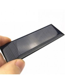 Cellule photovoltaique 90X30mm 0.38W 5.5V 70mA