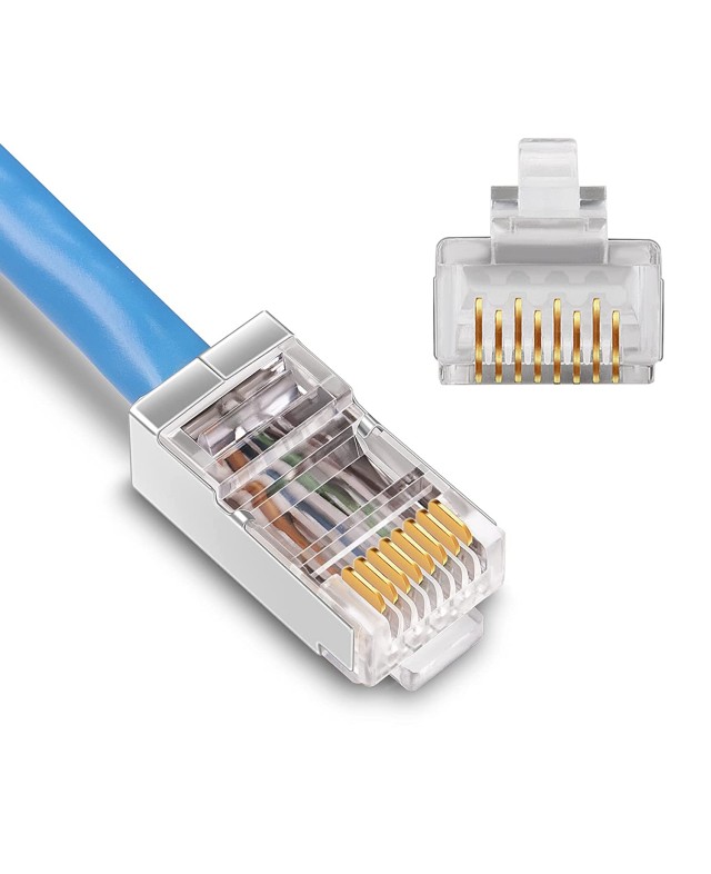 4 x Connecteurs RJ45 catégorie 6