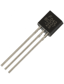 2 x Transistors NPN d'amplification BC337 45V