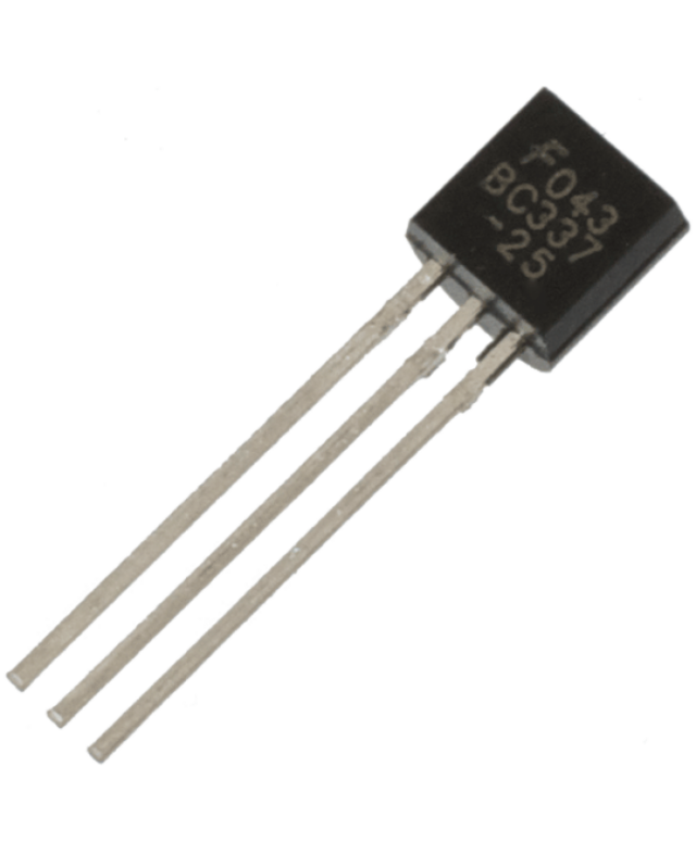 2 x Transistors NPN d'amplification BC337 45V