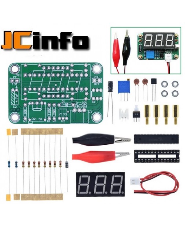 Kit voltmètre 3V à 25V 