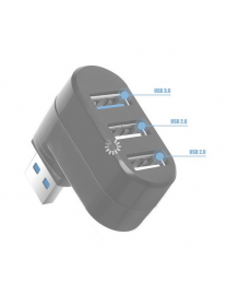 Hub USB 3.0 3 ports rotatif