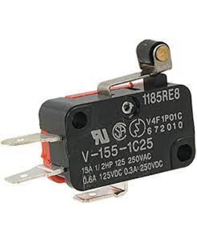 Micro switch  15Amp. 3 pins.