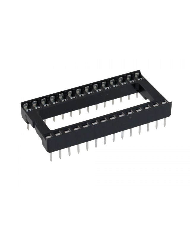 Socket 28 pins 2.54mm pour circuit intégré