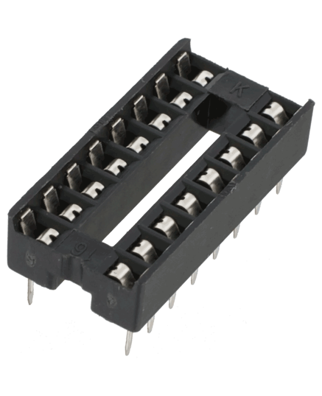 Socket 16 pins pour circuit intégré