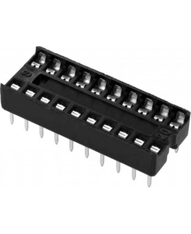 Socket 20 pins pour circuit intégré