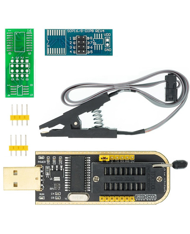 Programmeur EEPROM USB CH341 kit