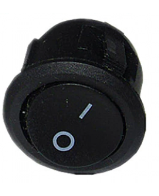 Interrupteur switch 125V noir 20mm