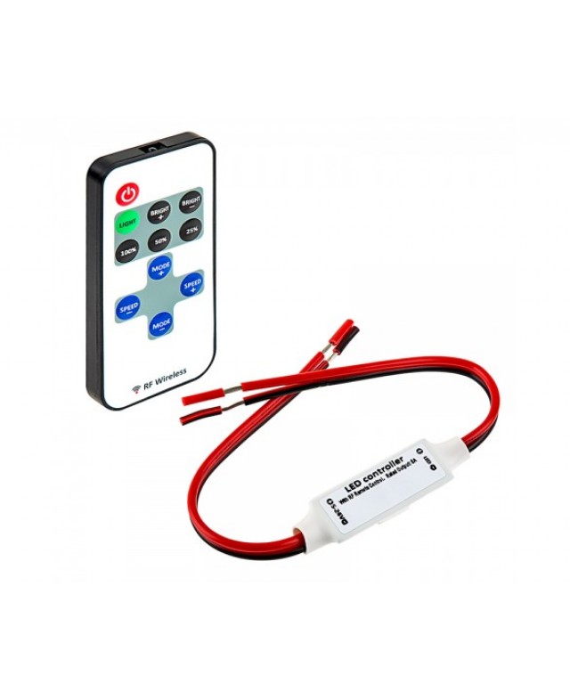 CONTROLEUR DE LED À 2 FILS AVEC TÉLÉCOMMANDE