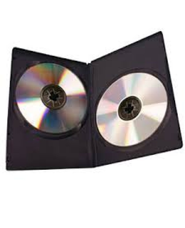 Boitier DVD mince pour 2 CD/DVD