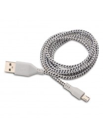 Cable micro USB 3Ft tressé