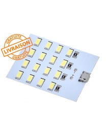 Panneau de LED 4x5 Micro USB